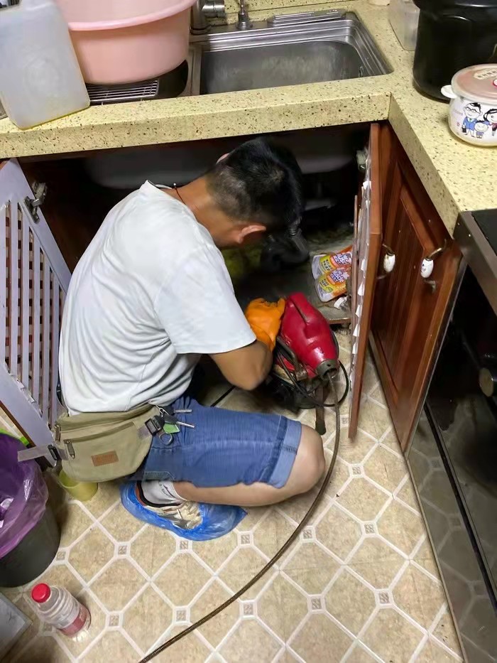 元宝山通下水道